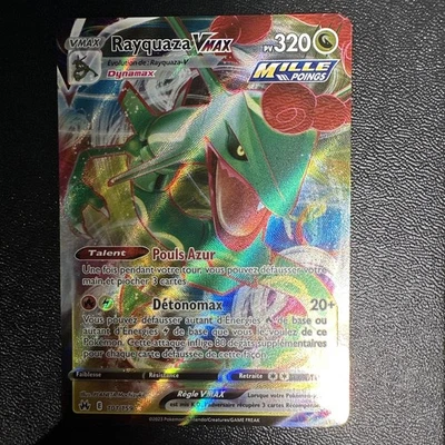 Carte Pokémon Rayquaza Vmax 101/159 Zenith Suprême - Photo 1/2