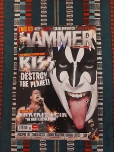 Metal Hammer Magazine Issue #198 November 2009 KISS Feature Excellent Condition - Foto 1 di 2