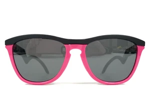 Oakley Sunglasses Frogskins Hybrid OO9289-0455 Matte Black Neon Pink Prizm Black - Picture 1 of 13