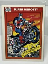 Captain America 1990 Marvel Comics Universe Series 1 Super Heroes  #31