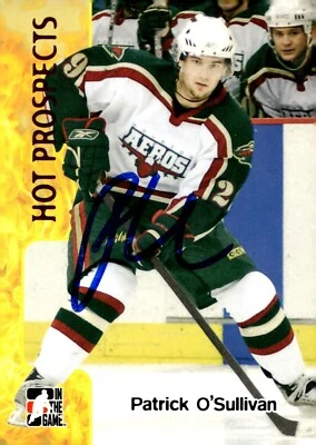 Patrick O'Sullivan - Signed 2005-06 In The Game Hot Prospects Card #375 - Image 1 of 2