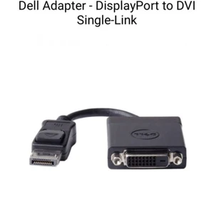 Genuine Dell Adapter Display Port to DVI Single Link Video Adapter 8in 27KKH - Picture 1 of 6