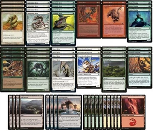Tier 1 Naya Sliver Pauper Deck - Red Green White - Very Powerful - 60 Card MTG!! - Picture 1 of 1