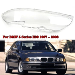 Cubierta de lente transparente izquierda para BMW E39 Facelift 528i 530i 1996-2003 - Imagen 1 de 7