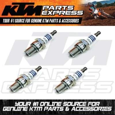 PACK DE 4 BUJÍAS OEM KTM NGK 85 105 125 150 SX XC SXS EXC 2008-2023 51539093000 Foto 1 de 4