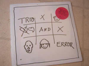 TRIO 1983 "TRIO & ERROR" NEW/STILL-SEALED ORGNL VINTAGE US LP w/HYPE STICKER - Imagen 1 de 2