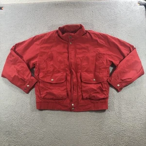 Vtg winning edge london fog jacket Men’s 42 Reg Red Nylon - Picture 1 of 24