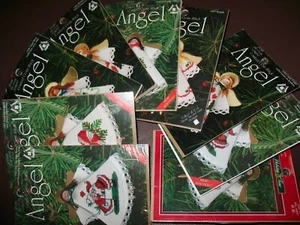 ANGEL CLOTHES PIN ORNAMENTS Counted Cross Stitch Kits ~ DESIGNS FOR THE NEEDLE - Picture 1 of 24