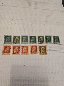 Briefmarke Bayern 1911 Geburtstag Prinzregent Luitpold 12 Marken 5,10,40 Pfg. - Bild 1 von 7