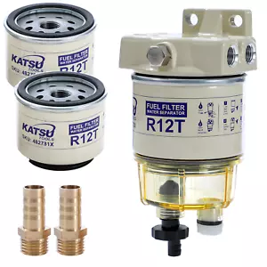 Marine Diesel Engine Fuel Filter Water Separator R12T Type - Picture 1 of 11