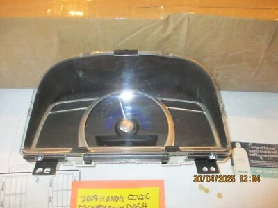 Honda Civic 2008 fabricante original tablero velocímetro clúster 68.536 millas probado Foto 1 de 4