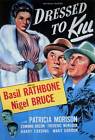 DRESSED TO KILL Movie POSTER 27x40 Basil Rathbone Nigel Bruce Patricia Morison