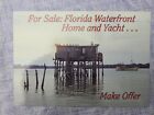Florida Home And Yacht For Sale Postcard