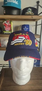 Miracle On Ice USA Hockey 1980 Blue Adjustable Hat By Zephyr NWT - Picture 1 of 3