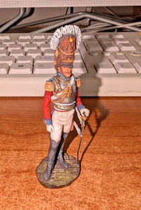 Napoleonic Era ~ British Colonel 2nd Life Guards 60mm Painted Well Lead - Picture 1 of 7