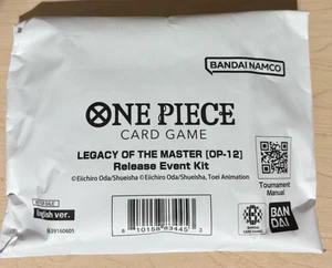 One Piece Card Game Legacy of the Master OP-12 Release Event Kit - Sealed - Picture 1 of 1