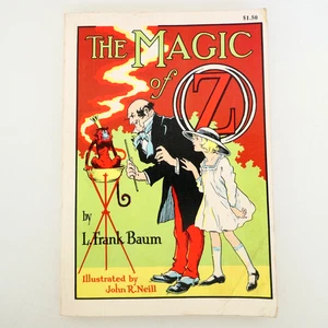 L Frank Baum THE MAGIC OF OZ Rand McNally Trade Paperback - Picture 1 of 14