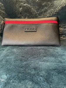 Black And Red Tumi Toiletry Bag - Picture 1 of 7