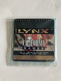 Atari Lynx Game Cartridge California Games 1989.