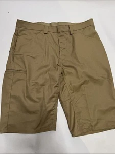 Red Kap Men's Lightweight Crew Shorts Khaki 36” X 13” Work Shorts Style: PT4L - Picture 1 of 15