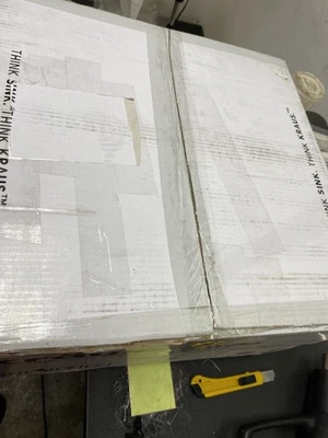 Fregadero de baño Kraus KCU-231 Elavo 17" bajo montaje - blanco Foto 1 de 4