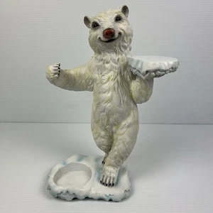 BUNDABERG RUM Bundy POLAR BEAR BOTTLE & GLASS HOLDER Man Cave Bar Display - Picture 1 of 17