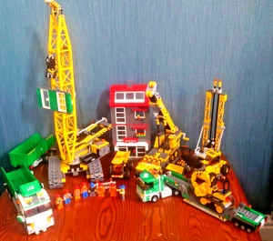 Lego Construction Bundle MASSIVE 7633 7632 7998 4201 City Build Job Lot Retired - Picture 1 of 22