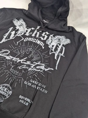 Rockstar Original Hoodie Mens XXL Black  Sweatshirt Sweater Concert Tour Adult - Image 1 of 4