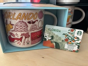 Orlando Starbucks Been There Series You Are Here Coffee Mug 14oz Cup New - Picture 1 of 7
