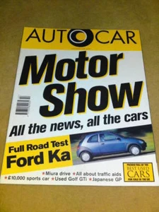 AUTOCAR - FORD KA 16.10.1996 VOL 210 NO 3 - Bild 1 von 1