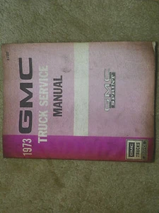 1973 GMC Truck Service Manual Sprint - Imagen 1 de 1