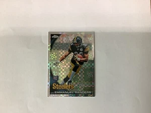 2010 Topps Chrome - X-Fractor #C106 Emmanuel Sanders (RC) - Picture 1 of 3