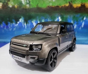 PERSONALISED New Landrover Defender 110 Toy Car Model 1:24 dad mom dad Boxed - Picture 1 of 10