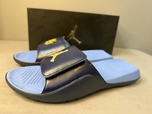 Men's Size 15-Air Jordan Hydro 7 V2 Marquette ' Player Edition Slides - Picture 1 of 6