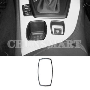 Carbon Fiber Transmission Console Accent Cover Trim For BMW Z4 E89 2009-2016 