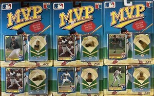 (7) MVP Collector Pin & MLB Score Card - Ace Novelty Premier Rookie Edition