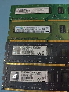 16GB (4X4GB) 1333mhz Desktop Memory Kit Lot PC Computer DDR 3 - Picture 1 of 3