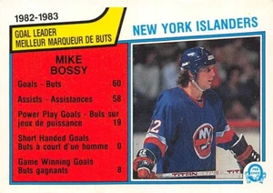 1983-84 O-Pee-Chee #1 Mike Bossy TL  **  EX-MT  ** - Picture 1 of 3