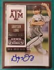 2015 PANINI CONTENDERS PROSPECT TICKET AUTOGRAPHS GRAYSON LONG #49 TIGERS ANGELS