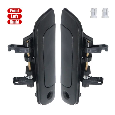 New Door Handle Front Driver Passenger Side Black LH RH For Suzuki Esteem Foto 1 de 4