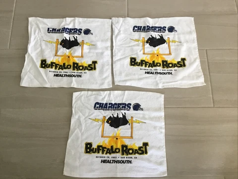 2001 San Diego Chargers Vs Buffalo Bills Roast Towel Cover