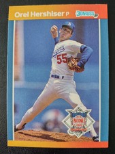 Orel Hershiser - Los Angeles Dodgers - All Star Game - 1989 Donruss Baseball #50