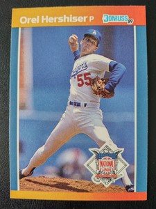 Orel Hershiser - Los Angeles Dodgers - All Star Game - 1989 Donruss Baseball #50