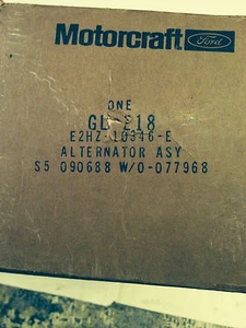 Motorcraft New Alternator GL218 / E2HZ10346E - Picture 1 of 6