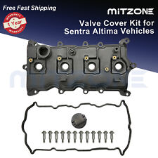 Valve Cover & Oil Cap & Gasket & Bolt for 07-12 Nissan Altima Sentra Se-R 2.5L