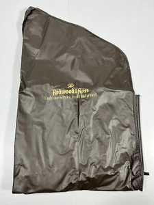 Redwood & Ross - Garment Bag Brown Travel Storage Zip Up 39" x 23.5" - Picture 1 of 6