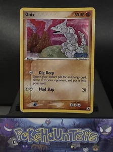 Pokemon Card Onix 65/115 Reverse Holo STAMPED EX Unseen Forces Played - Picture 1 of 4