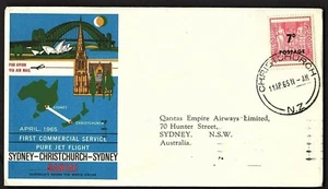 FFC SYDNEY-CHRISTCHURCY-SYDNEY, QANTAS (K2347) - Imagen 1 de 1