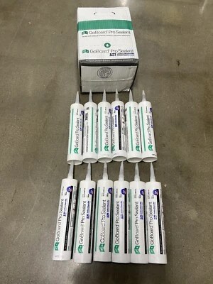 12 Pack GoBoard PRO Sealant White 10.3oz Tube Joint Sealant