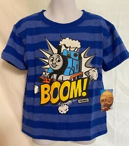 *NWT- THOMAS & FRIENDS - TODDLER BOY'S GRAPHIC T-SHIRT- SIZE: 4T, 5T